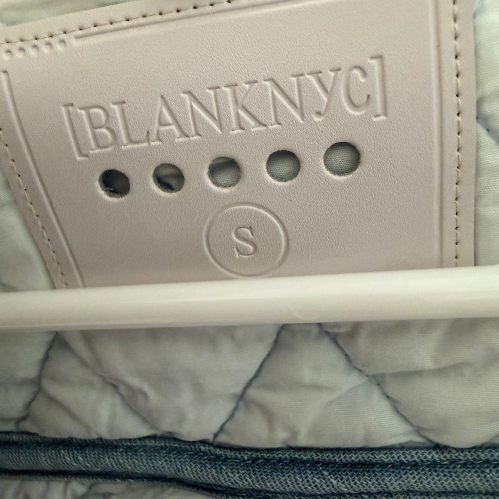 Quilted Denim cropped Jacket Small - Picture 4 of 4